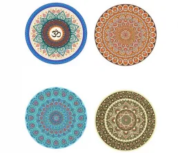 Round Meditation Yoga Mat